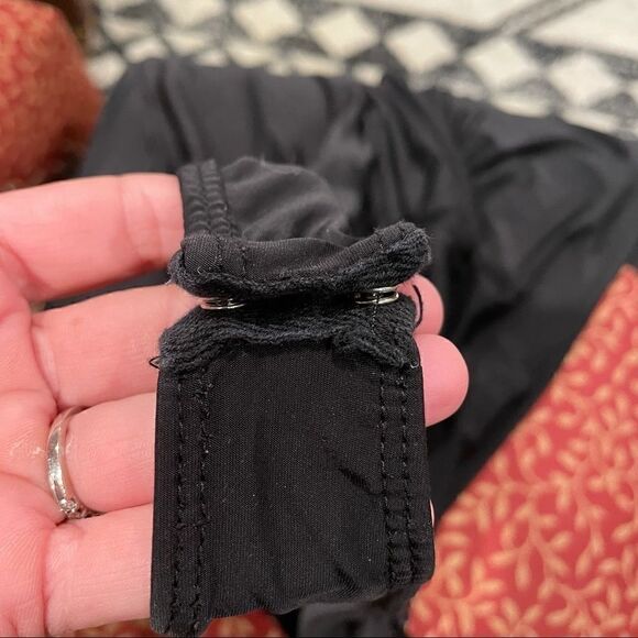 Fashion to Figure Black Faux Wrap Bodysuit 2X - Picture 4 of 6